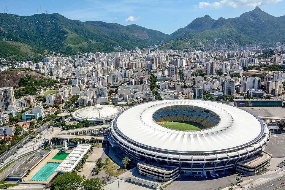 Maracana Stadium Rio de Janeiro - Stade Maracana Rio de Janeiro - Maracana Stadion Rio de Janeiro - Estádio do Maracanã Rio de Janeiro - Maracana-Stadion Rio de Janeiro - Stadio Maracana Rio de Janeiro - マラカナ・スタジアム - Estadio Maracaná Río de Janeiro - Maracanã: Ein ikonisches Stadion