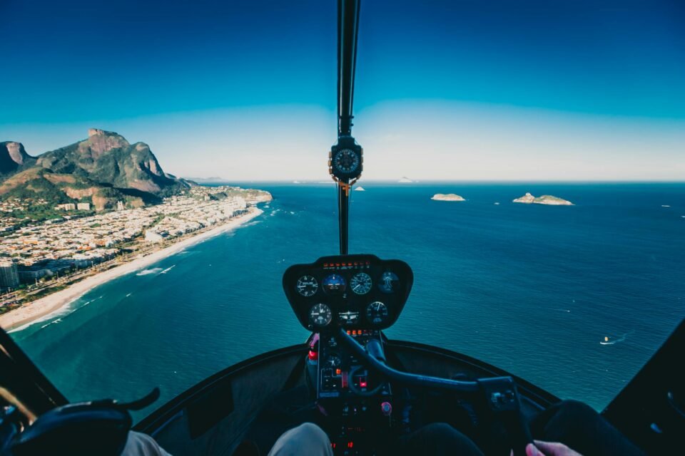 helicopter ride in Rio